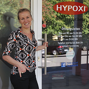 Dorothea Köcher, HYPOXI-Studio Freiberg